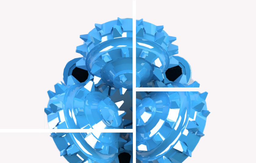 Hiệu suất bit tricone răng thép